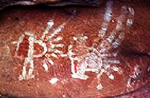 caciques_cerro_colorado.jpg - Pinturas rupestres en Argentina.