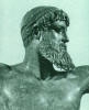 zeus_o_posidon.jpg - Zeus o Poseidón. Museo Arqueológico de Atenas. Esta estatua de bronce que fué hallada en el fondo marino. Se duda si representa a Zeuso a Poseidón. 